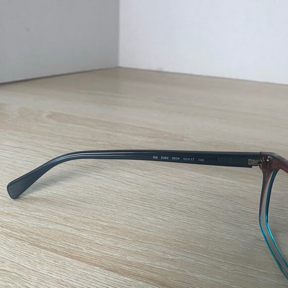 Ray-Ban RB5362 5834 Purple Blue Fade Square Eyeglasses Frames ONLY  52-17 140 - Picture 4 of 8